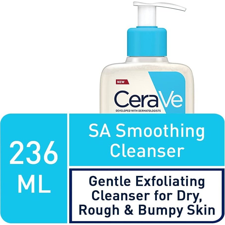 SA Smoothing Cleanser, Face and Body Wash for Dry, Rough and Bumpy Skin, SA Smoothing Cleanser, 236 Ml (Pack of 1)