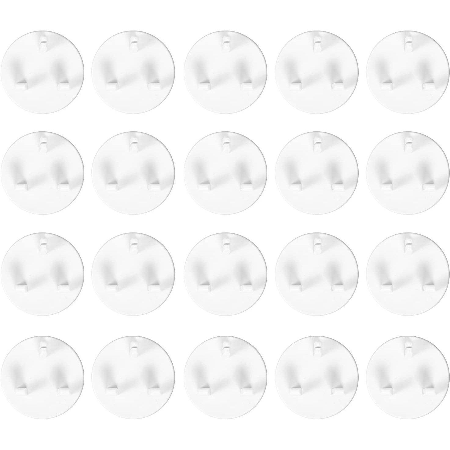 Baby Home Safety Socket Covers Child Proof Plug Socket Protectors/Guards (20 Packs) Clear Store