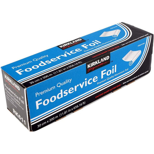 Foodservice Foil - Premium Quality Aluminium Foil 30Cm X 200 Metres Clear Store