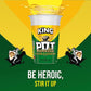 Pot Noodle Chicken & Mushroom Multipack King Pot Noodle Pack of 12 Instant Vegetarian Snack Quick-To-Make Noodles 114 G