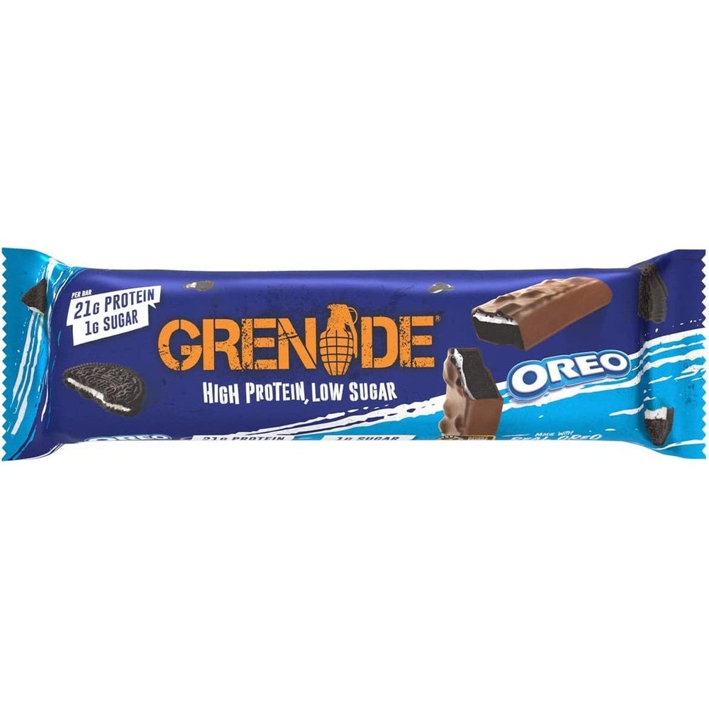 Grenade OREO High Protein Low Sugar Bar - Oreo 12 X 60g Clear Store