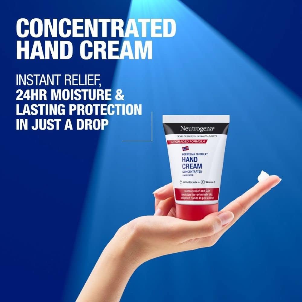 Norwegian Concentrated Unscented Hand Cream, 50 Ml (Pack of 1)