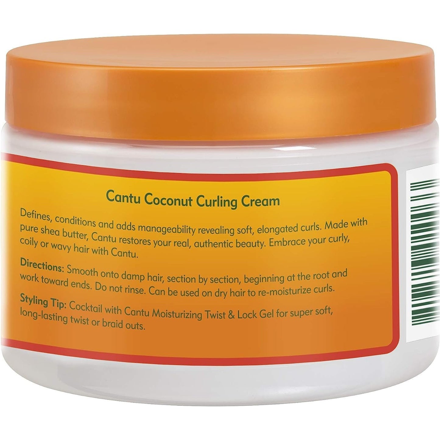 Cantu Shea Butter for Natural Hair Coconut Curling Cream 340g Clear Store