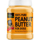 Peanut Butter for Dogs & Puppy Only Brand with No Added Oil!  100% Pure Formulated Treat for Dogs 340G Clear Store