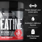 , Creatine Monohydrate Powder - 300G - Micronised for Easy Mixing - for Recovery & Performance, Savage Strawberry