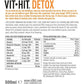 DETOX - Mandarin + Orange, Green Tea Vitamin Drink (500Ml X 12 Bottles) Clear Store