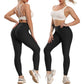 Women Butt Scrunch Push up Leggings High Waist Stretch Gym Compression Leggings Clear Store