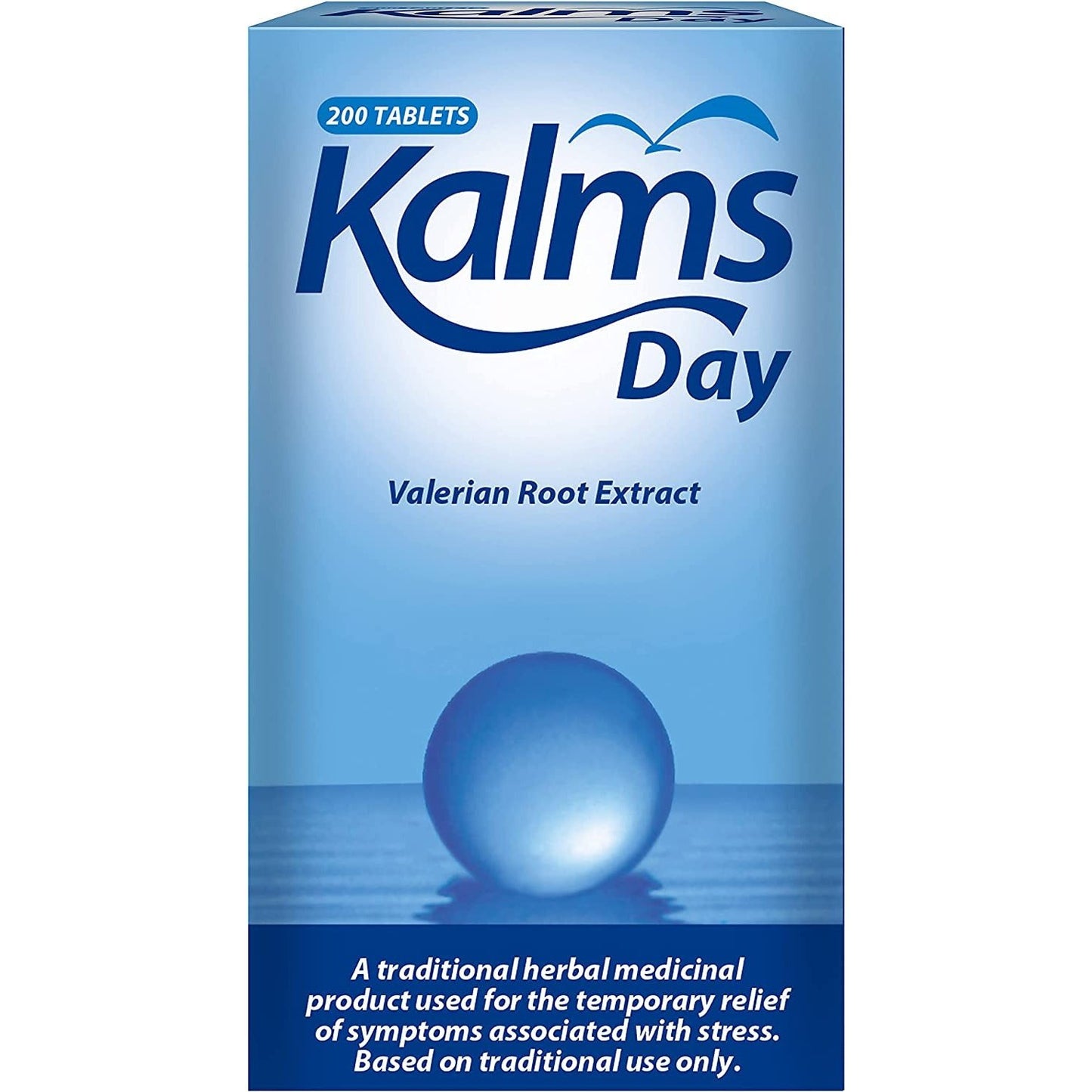 Kalms Day 200 Tablets - Traditional Herbal Medicinal Product Used for the Temporary Relief of Symptoms Associated with Stress, 200 Count (Pack of 1) Clear Store