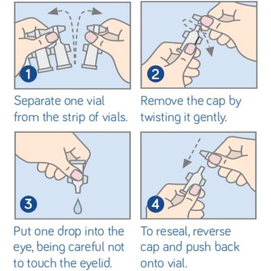 Clinitas Soothe Lubricant Eye Drops, 20 X 0.5 Ml Clear Store