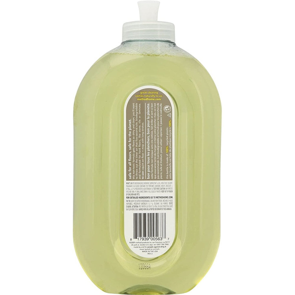 Floor Cleaner, Lemon Ginger, 739 Ml Clear Store