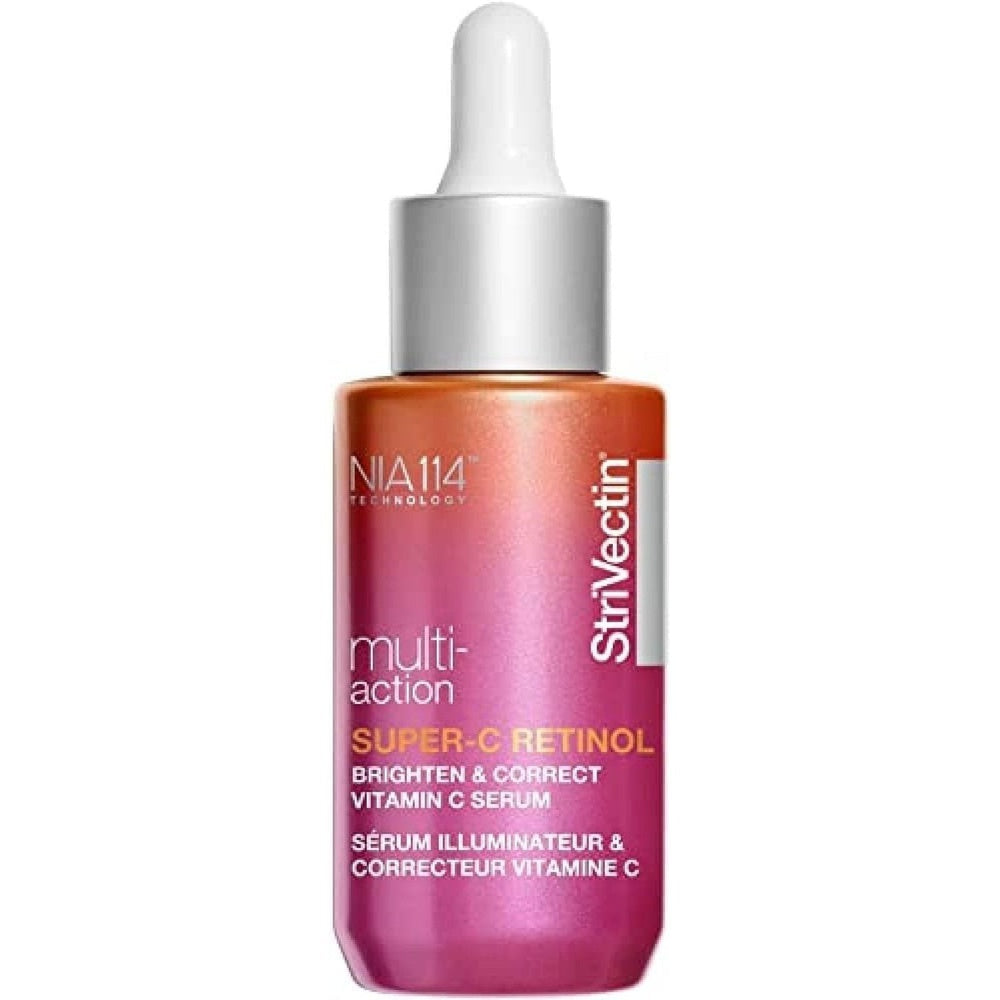 Multi-Action Super-C Retinol Brighten and Correct Vitamin C Serum for Unisex 1 Oz Serum Clear Store