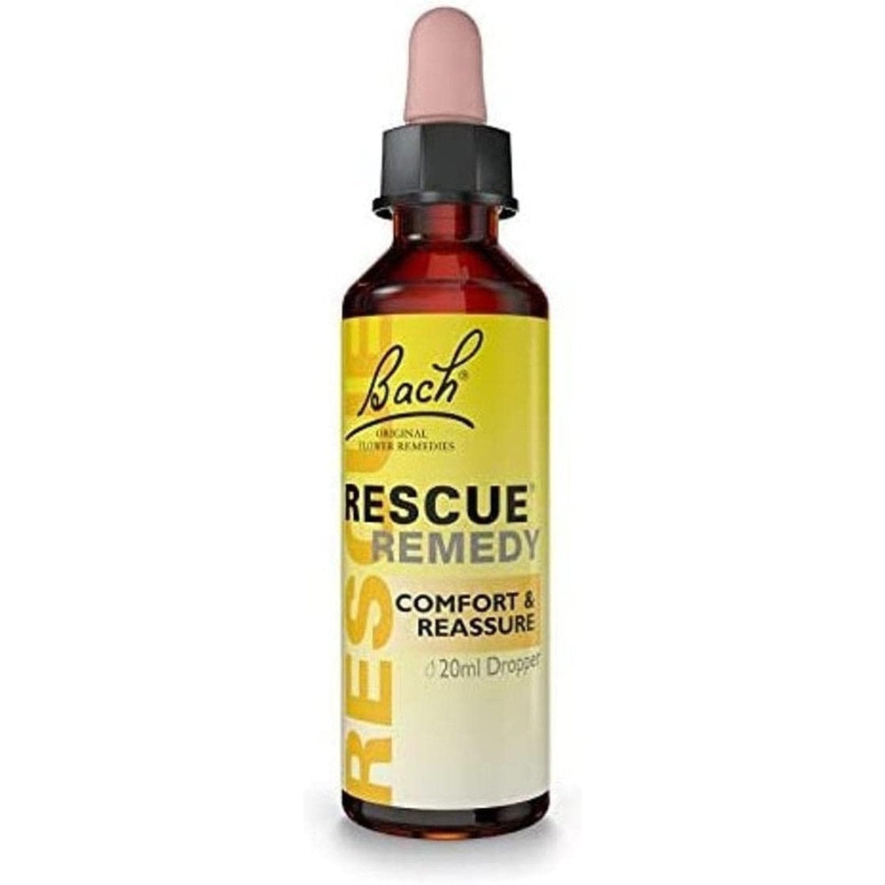 Bach Rescue Remedy 1 Dropper, Comfort and Reassure, Easy to Use 20ml Clear Store