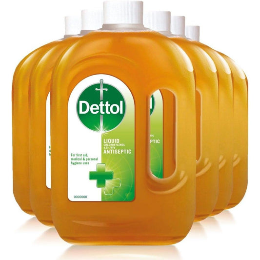 Dettol Antiseptic Disinfectant Liquid (6X750ml) Clear Store