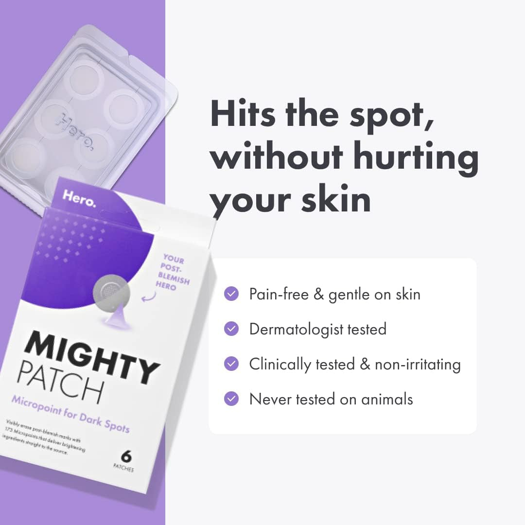 Micropoint for Dark Spots - Hydrocolloid Post-Pimple Dark Spot Brightening Patch (6 Patches)