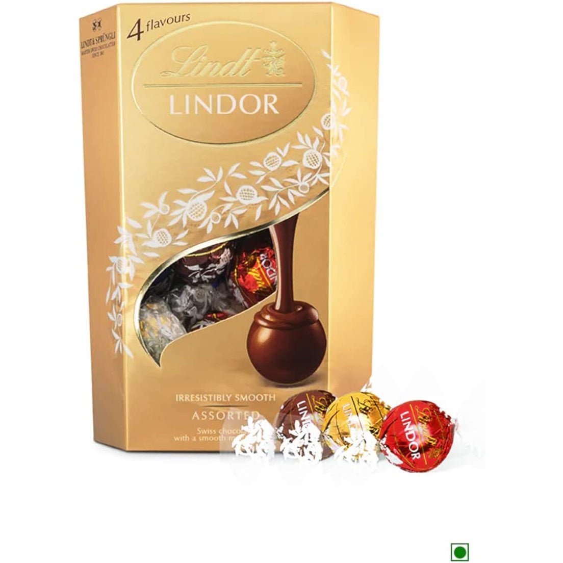 Lindor Chocolate Truffles Box - Approx 16 Balls, 200 G - Chocolate Truffles with a Smooth Melting Filling - for Him and Her - Mothers Day, Birthday, Easter, Congratulations, Thank You Clear Store