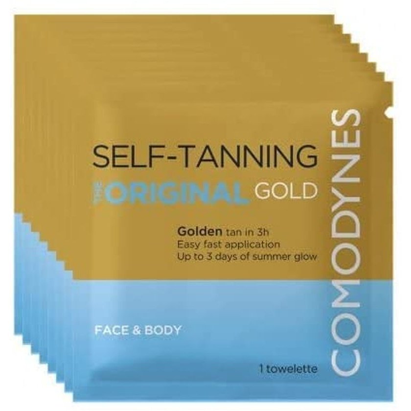 Comodynes Self-Tanning Natural + Uniform Color Towelette Pack of 8 Clear Store