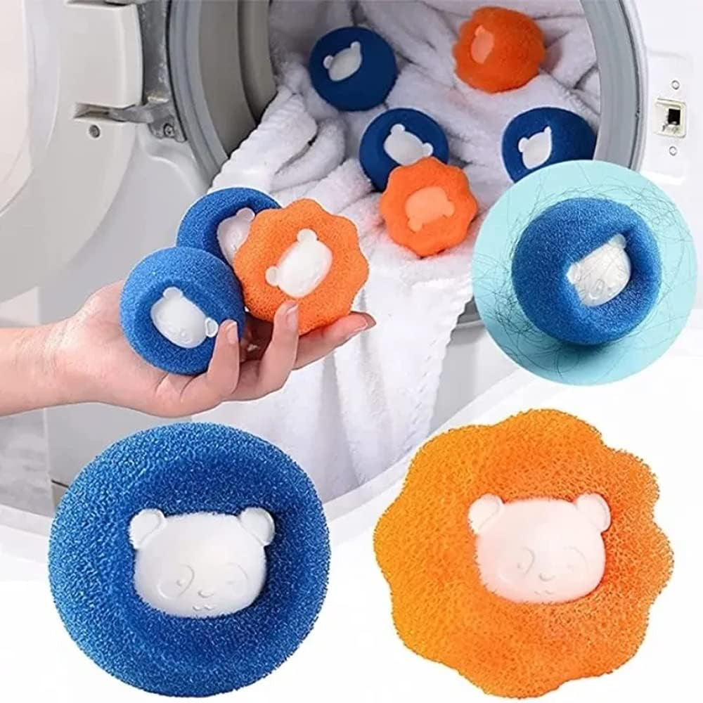 Pet Hair Remover Washing Machine, Laundry Balls Dog Hair Remover for Laundry Pet Fur Remover, Dog Hair Remover Laundry Pet Hair Catcher Laundry Lint Collector 8 Pack