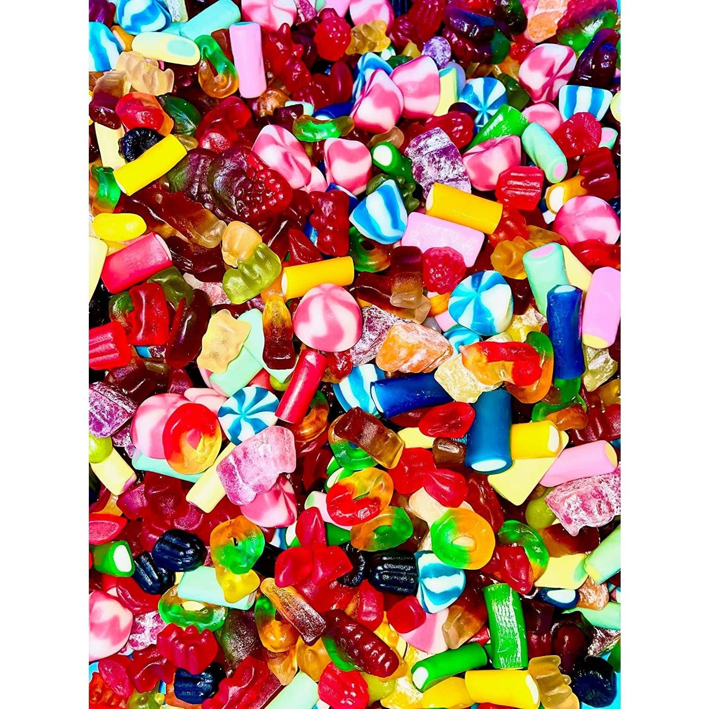 Pick & Mix Sweets 900G Resealable Pouch - Gummy, Jelly, Fizzy, Sour Pick N Mix from