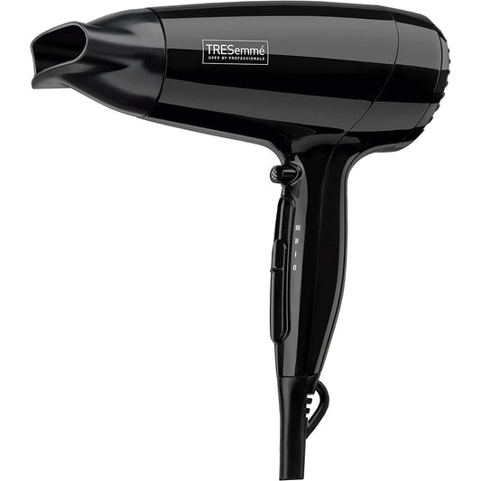 Tresemme 2000W Fast Hair Dryer, Super Compact, Ultra Lightweight, Black