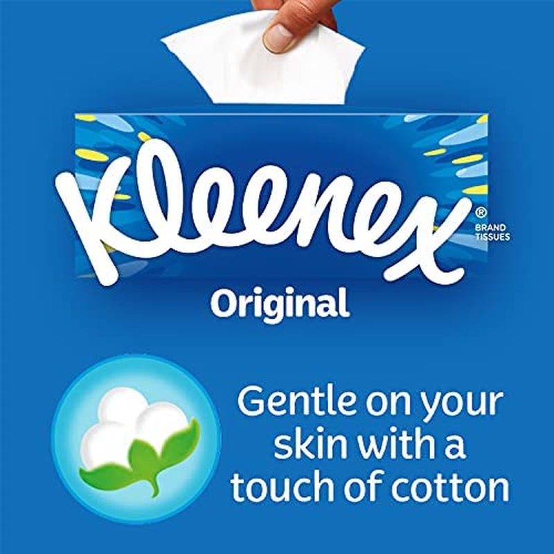 Kleenex Original Facial Tissues, Tissues Box Multipack, 12 Standard Boxes Clear Store