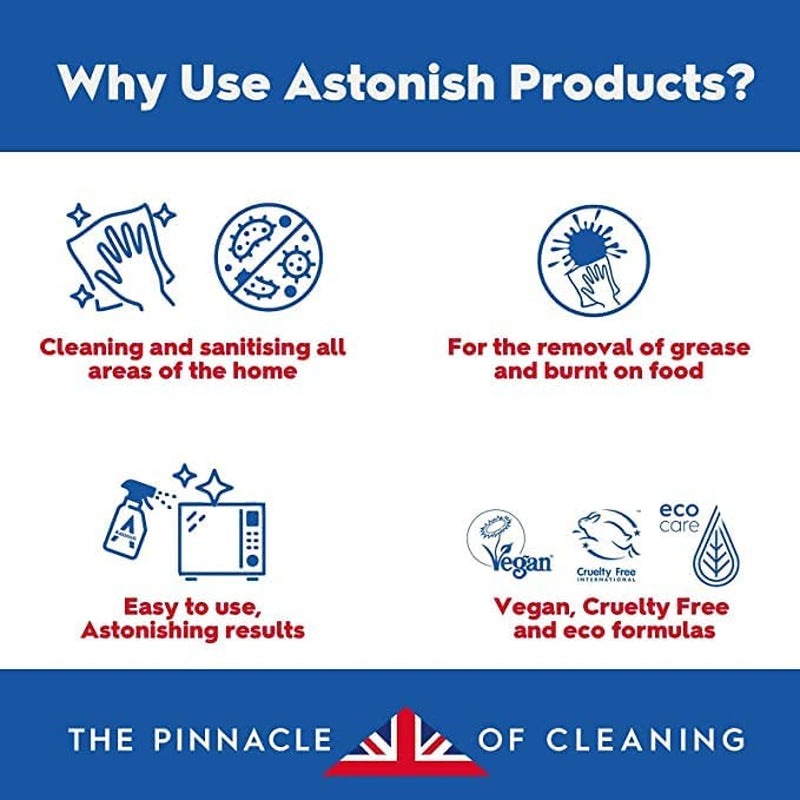 Astonish Powerful Sparkling Hob Creamer Cleaner, 235ml Clear Store