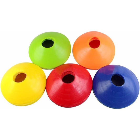 Disc Cones for Soccer, Football and Basketball Agility Training (Pack of 10) Clear Store