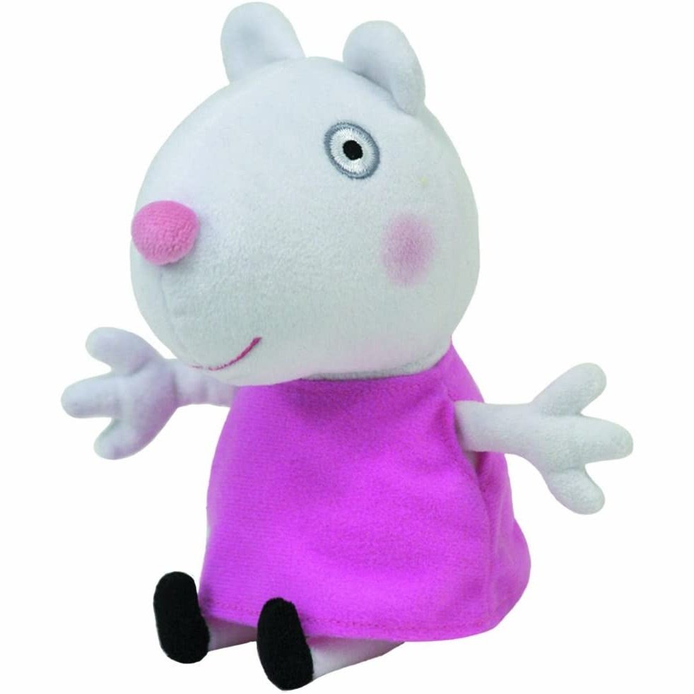 Sheep-Peppa Pig Plush Suzy, Blue and Pink, 6" Clear Store