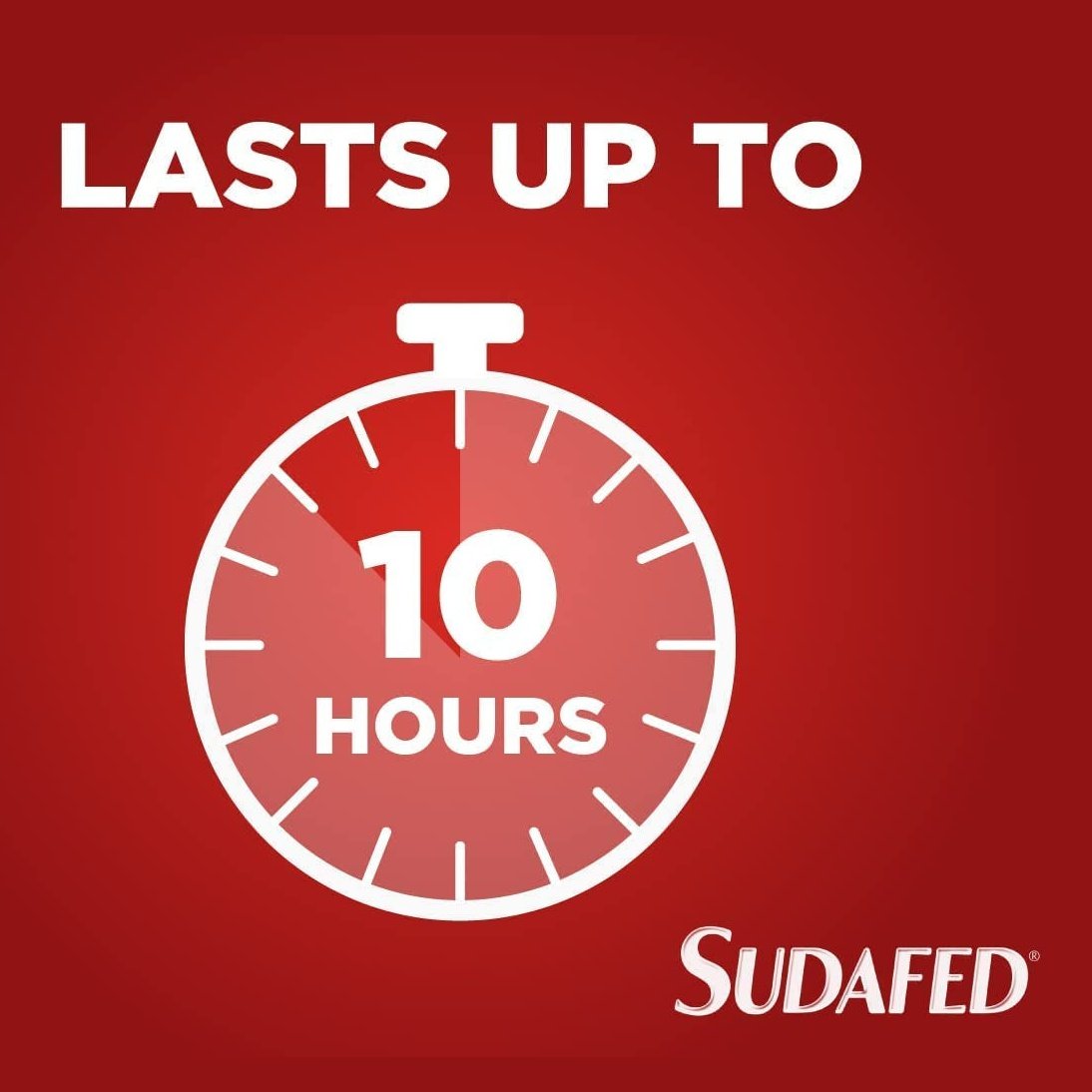 Sudafed Blocked Nose Spray, Relief from Congestion Caused by Head Cold and Allergies, Sinusitis, Helps Clear the Nasal Passage, Lasts up to 10 Hours and Gets to Work in 2 Minutes, 15 Ml Clear Store