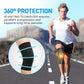 Knee Support Brace 2 Pack One size- Compression Knee Sleeves Clear Store