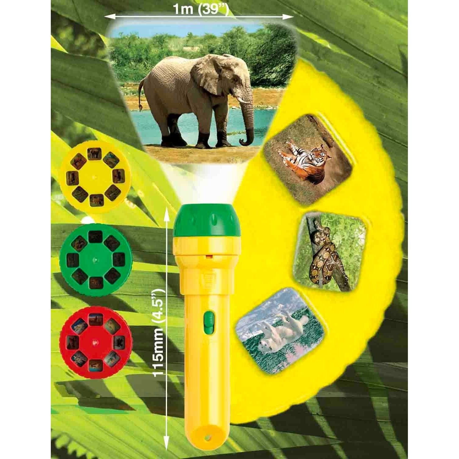 Brainstorm Toys Animal Torch and Projector Clear Store