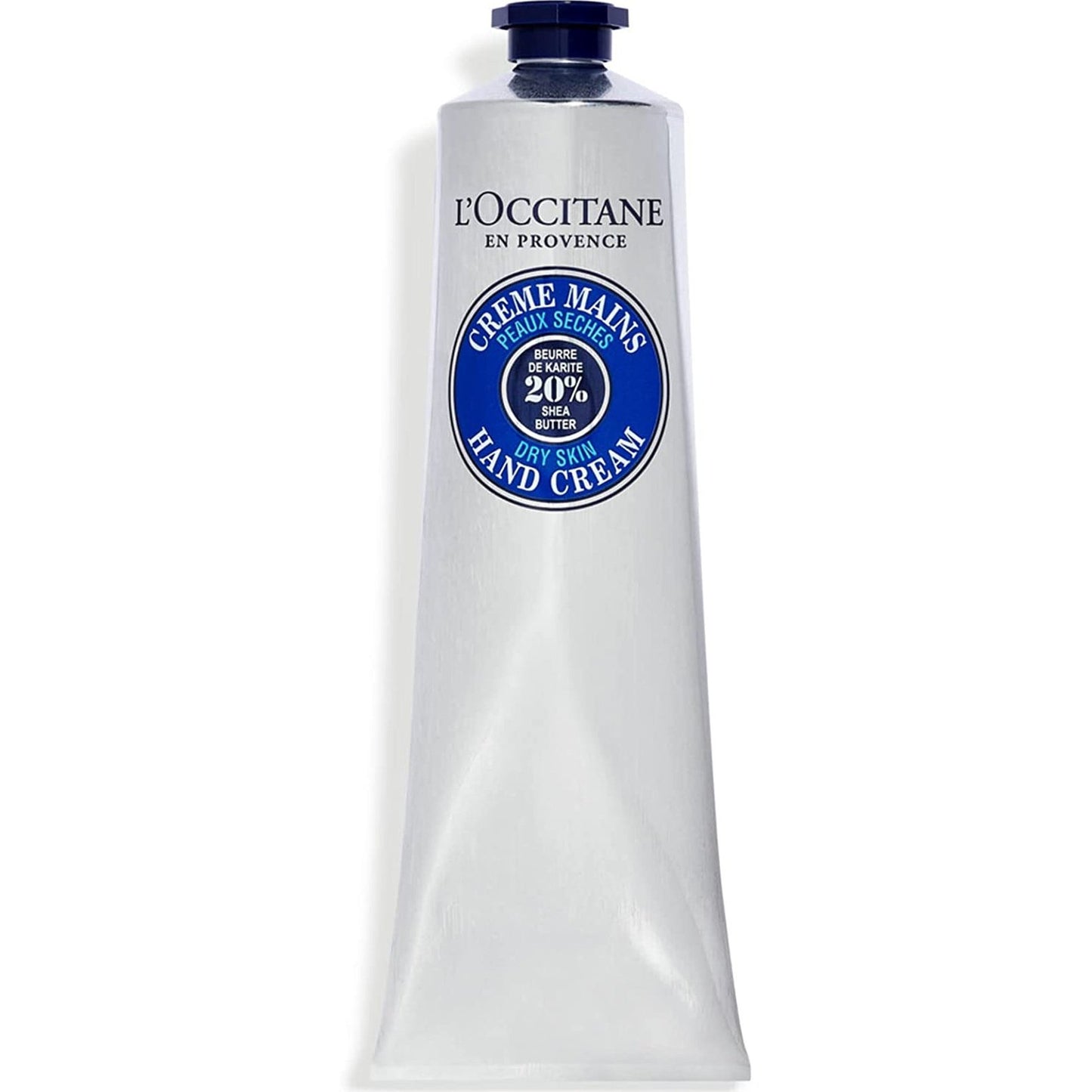 L'OCCITANE Shea Butter Hand Cream 150Ml, Luxury Hand Care, 20% Fair Trade, Dry to Very Dry Hands, Nourishing,Vegan Formula