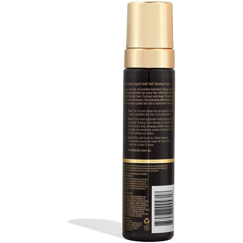 Self-Tanning Foam Bondi Sands Liquid Gold, Lightweight, Fast-Drying Formula Golden Tan. Clear Store