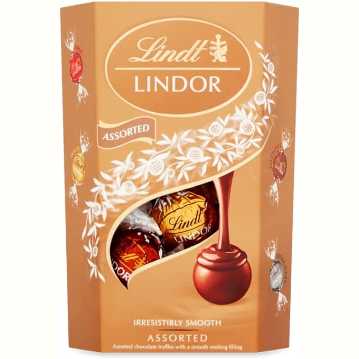 Lindor Chocolate Truffles Box - Approx 16 Balls, 200 G - Chocolate Truffles with a Smooth Melting Filling - for Him and Her - Mothers Day, Birthday, Easter, Congratulations, Thank You Clear Store