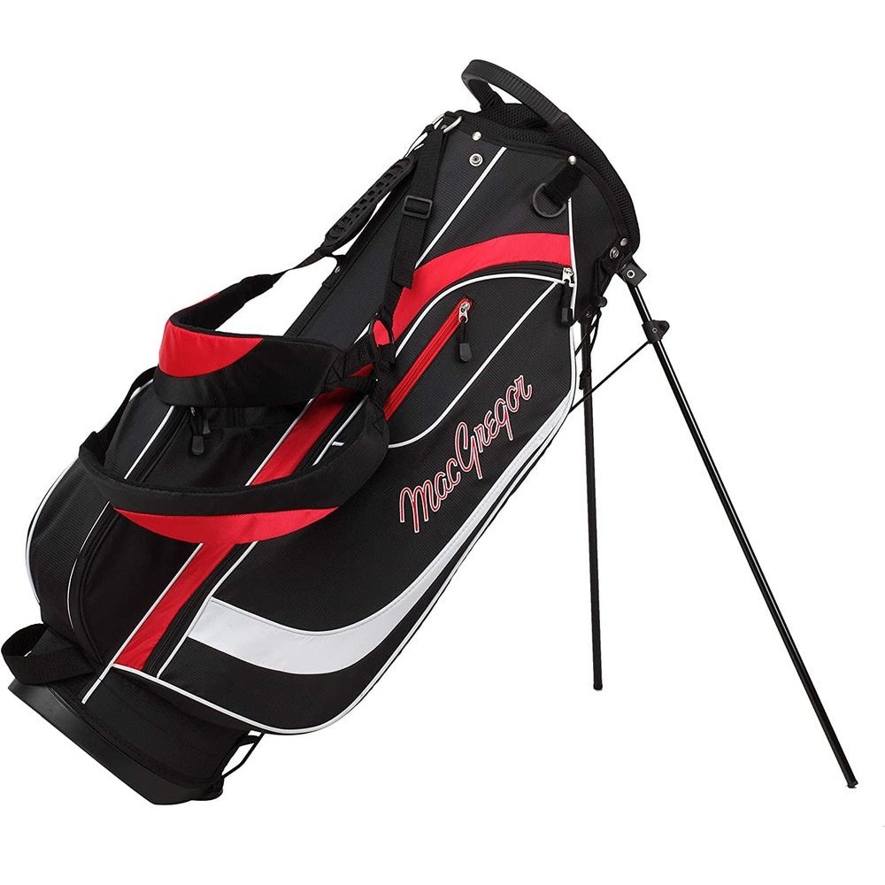 Men'S CG2000 Steel Irons Graphite Woods Golf Club & Stand Bag Package Set Club Set & Stand