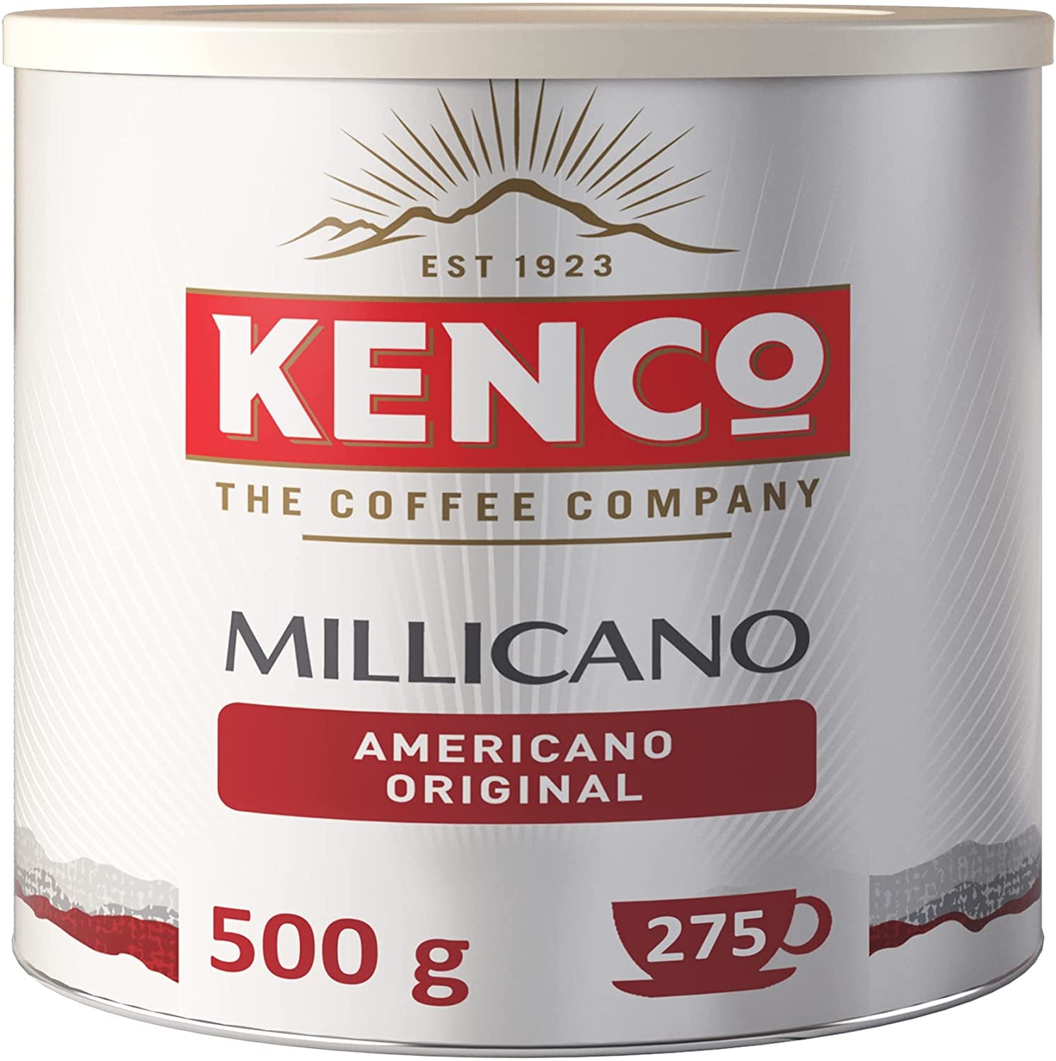 Millicano Americano Instant Coffee - 1 X 500g Tin Clear Store