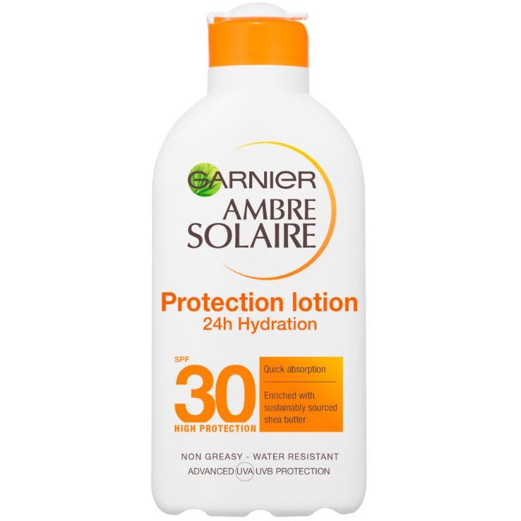 Ambre Solaire 24hr Hydration Protection Sun Lotion 200ml - SPF30 Clear Store