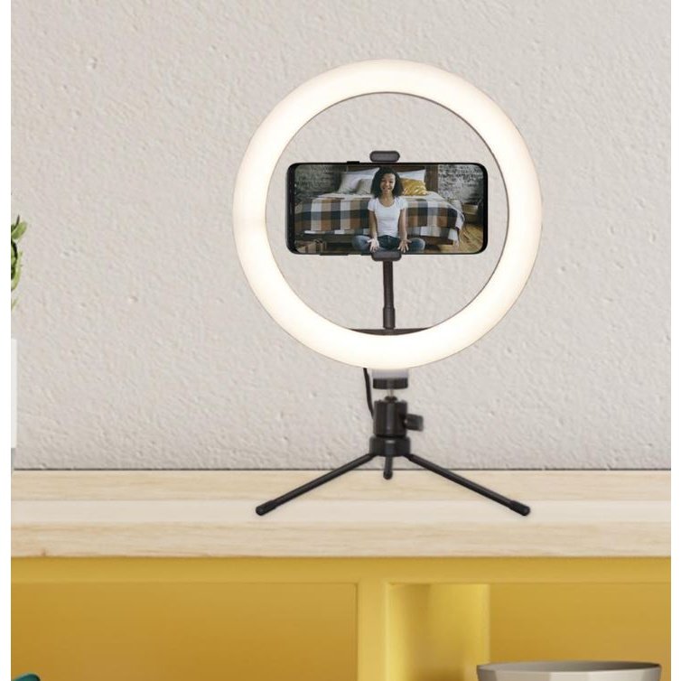 Ring Light with Phone Holder Clear Store