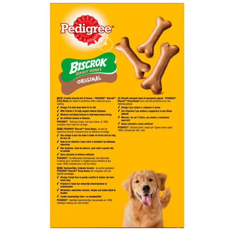 Pedigree Biscrok Gravy Bones 400g - Original (Case of 4) Clear Store