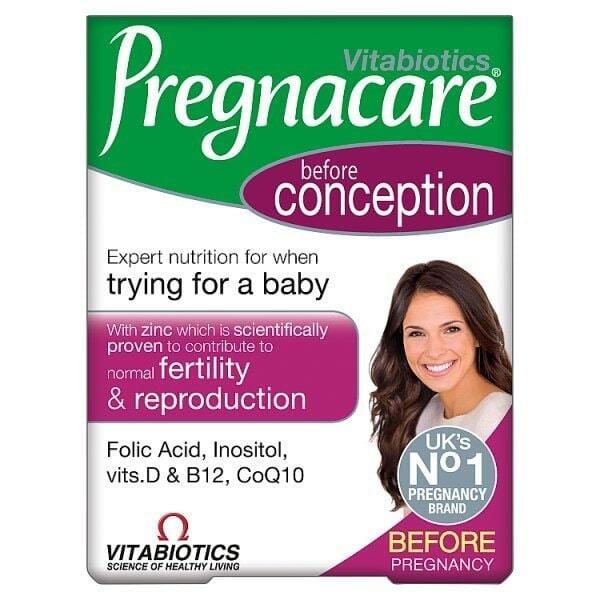 Vitabiotics Pregnacare Conception Tablets 30 Clear Store