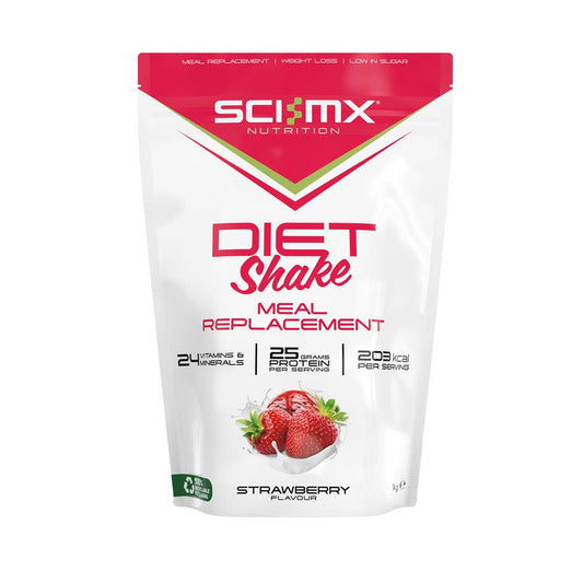 SCI-MX Nutrition Diet Shake Meal Replacement 1kg - Strawberry Clear Store