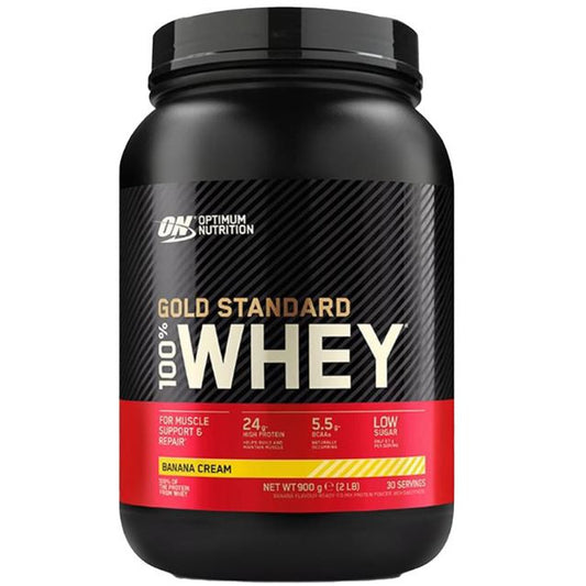 Optimum Nutrition Gold Standard 100% Whey Protein 900g - Banana Cream Clear Store